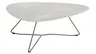 Couchtisch Oliva - LBH ca. 100x70x37 cm, HPL, Creme Natur