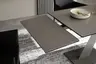 Esstisch Iseo - LB ca. 140x80 cm, ausziehbar, Keramik, Grau