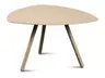 Beistelltisch - LB ca. 60x60 cm, Cremeweiß