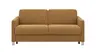 Sofa Nuoro - 2,5-Sitzer inkl. Schlaffunktion, Armlehne schmal, Stoff, Cognac