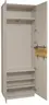 Garderobenschrank - mit Beleuchtung, B ca. 72 cm, Kaschmir, Eiche massiv
