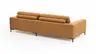 Ecksofa Solano - 1,75-Sitzer mit Longchair Rechts, Stoff, Mango