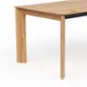 Esstisch Saratoga - ausziehbar, LB ca. 200x95 cm, Wildeiche massiv, natur geölt