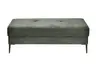 Hocker - Stoff, Grün