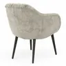 Sessel Sevano - Leder, Offwhite