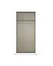 Drehtürenschrank RHONDA- B ca. 91 cm, Weiß