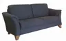 Sofa - 2,5 Sitzer, Stoff, Anthrazit