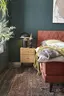 Boxspringbett Valencia - Liegefläche ca. 180x200 cm, Stoff, Kupfer