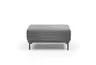 Hocker - Stoff, Grau