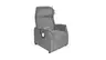 TV-Sessel MANDO - Aufstehhilfe, Relaxfunktion, Stoff, Grau-Beige