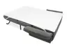  Faltsofa Easy - 2-Sitzer, ca. 140 cm inkl. Schlaffunktion/Topper/Armteil verstellbar, Stoff, Dunkelgrau