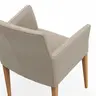 Armlehnstuhl Cosyra - Stoff, Beige
