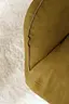 Loungesessel Lovere - Leder, Curry, Armlehne links