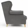 Sessel Mapleton - Stoff, Anthrazit