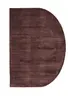 Teppich - LB ca. 200x140 cm, Weinrot