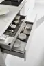 Inselküche 51.190 CO 3 520, Mattlack Achatgrau