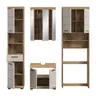Spiegelschrank - B ca. 60 cm, Evoke Eiche Nachbildung