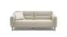 Sofa - 3-Sitzer, Stoff, Beige