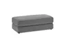 Hocker JOVIN - Stoff, Grau 