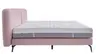 Boxspringbett Delia - Liegefläche 180x200 cm, Stoff, Rose