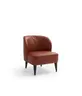 Sessel Cuneo - Leder, Cognac