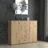 Kommode FAIK- B ca. 109 cm, Eiche Dekor