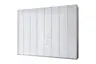 Drehtürenschrank - B. ca. 300 cm, Glas Weiß