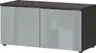 Schuhbank GILLIAN - B/H/T ca. 97x47x40 cm, Graphit