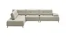 Ecksofa Comodo - Ecke links, 2,5-Sitzer, Stoff, Offwhite