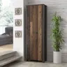 Garderobenschrank FEA - Vintage Dekor, Betonoptik