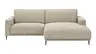 Ecksofa Solero 2.0 - 1,5-Sitzer mit Longchair rechts, Stoff, Sand