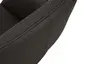 Armlehnstuhl MARIELLE - drehbar, Leder, Dunkelbraun