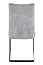 Freischwinger - Stoff, Vintage Silber