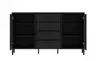 Sideboard - B ca. 150 cm, Schwarz