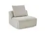 Sessel - inkl. Kissen mit Rolle, Stoff, Natur
