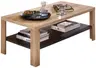 Couchtisch - LB ca. 120x60 cm, Eiche Nachbildung, Eiche dunkel Nachbildung