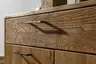 Sideboard Savannah - Wildeiche massiv, natur geölt