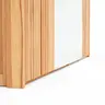 Drehtürenschrank Tigris - inkl. Passepartout, B. ca. 245cm, Kernbuche massiv, geölt