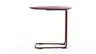 Sofatisch Fano - LBH ca. 57x39x54 cm, Fenix, Bordeaux