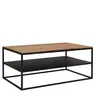 Couchtisch Kai - mit Ablage, LBH ca. 100x60x42 cm, Asteiche massiv