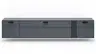 Lowboard Estana - Eiche massiv, Anthrazit 