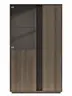Highboard Saratoga - Buche massiv, silbergrau geölt