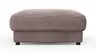 Hocker Juni - LB ca. 90x90 cm, Cord, Altrosa