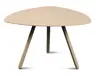 Beistelltisch - LB ca. 60x60 cm, Cremeweiß