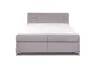 Boxspringbett HINDA- Liegefläche ca. 180x200 cm, Stoff, Altrosa, TFK H3/TFK H3