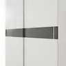 Schiebetürenschrank Loretto - B ca. 280 cm, Lack matt, Weiß