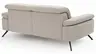 Sofa Rafaela 2.0 - 2,5-Sitzer inkl. Kopfteil verstellbar, Stoff, Champagner