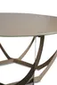 Couchtisch - Ø/H ca. 80x40 cm, Cremeweiß