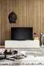 Highboard Edge - Lack, Weiß