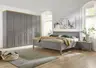 Schlafzimmer - Lack, grau, Landhausstil 